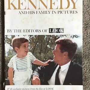 Look Magazine Kennedy and His Family in Pictures John F. Kennedy Vintage 1963